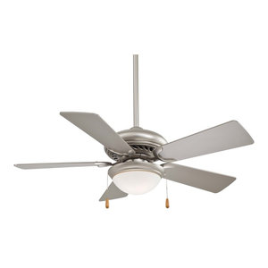 44 Airlift Fan Brushed Steel Contemporary Ceiling Fans By