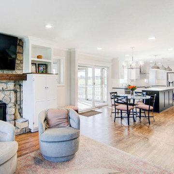 Modern Rustic Farmhouse Kitchen + Mudroom + Bathroom Remodel