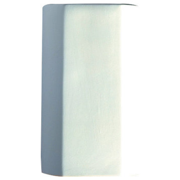 Ambiance Cylinder, Closed Top Wall Sconce, Bisque, E26