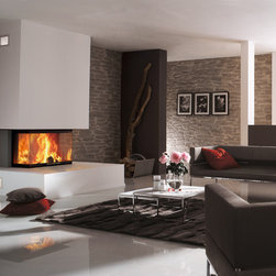 Spartherm - Bay Window Wood Fireplace - Indoor Fireplaces
