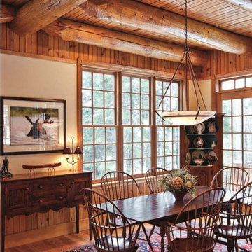 Rustic Log Cabin- Maine