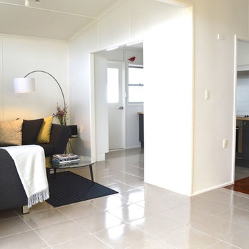 The Lounge and kitchen opened up and brighter