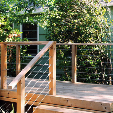 Tensioned Wire Deck Railing