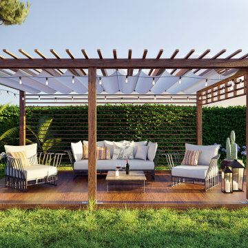 Elegant Outdoor Living Space in Oakland