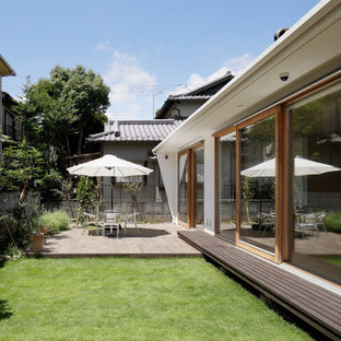 他の地域の北欧スタイルのおしゃれなデッキの写真