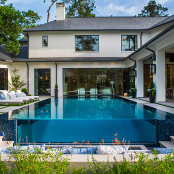 Landscape and negative edge pool