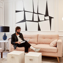 Antes y después: Un piso de 48 m² ecléctico y refinado