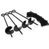 King Canopy Anchor Kit with Rope, 4 piece