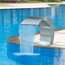 vidaXL Garden Waterfall Pool Fountain Stainless Steel, 45x30x60 cm
