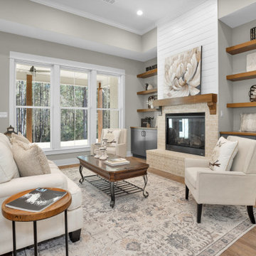 Lonestar Rd. VACANT NEW CONSTRUCTION Staging Project - Living Room