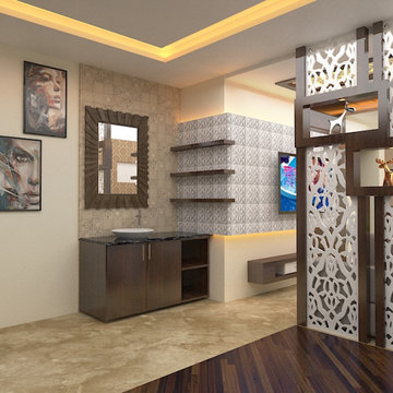 2nd floor (2bhk including temple, roof top garden)