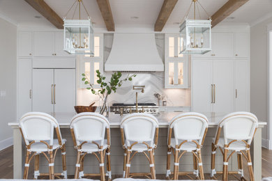 Example of a farmhouse kitchen design in Other