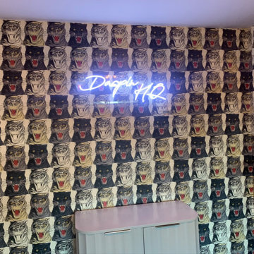 Accent Wall - Gucci Wallpaper