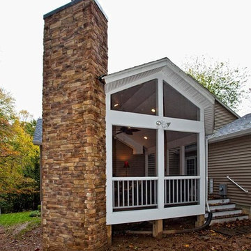 Single Family Home Addition in Oakton, Virginia Gets Facelift Inside and Out