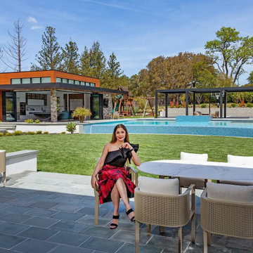 Meet the designer! From 90's Drab to Outstanding Modern Oasis with Bifold Glass