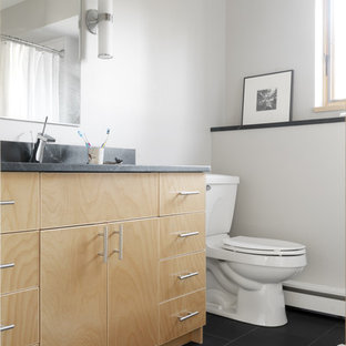 Maple Cabinets In Bathroom Houzz