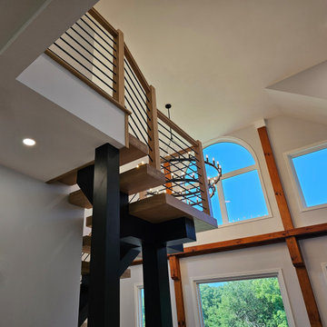 Project #123 | Modern Farmhouse Staircase