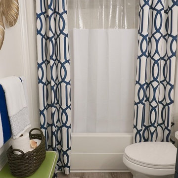 Tropical Inspired Main Bathroom update