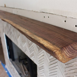 Live Edge Walnut Mantel - Products