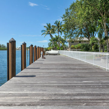 Ft. Myers Dock with Gray Ipe Decking