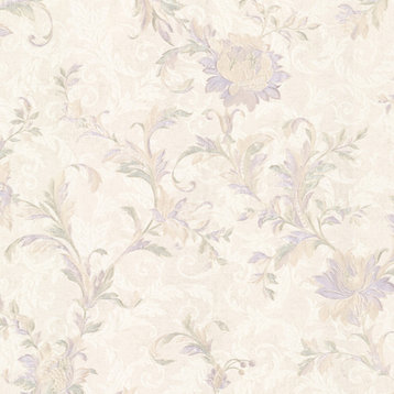 Lulu Lavender Jacobean Trail Wallpaper Bolt