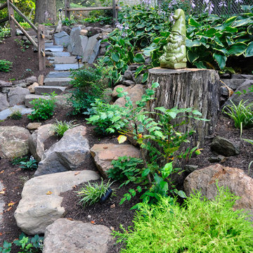 Landscape Design Broomall, PA -- Stone Stairway