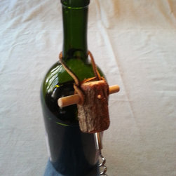 ADK Gift Series, Handmade, Rustic, Twig Handled Cork Screw - Lifestyle And Leisure