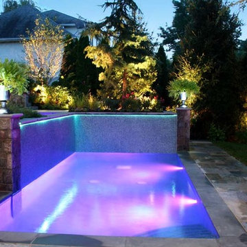 Outdoor Pool & Landscape Lighting By NJ Landscape Architecture Office