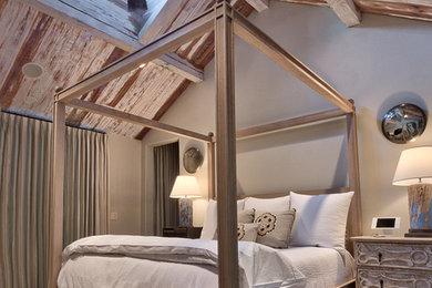 Inspiration for a craftsman bedroom remodel in Other