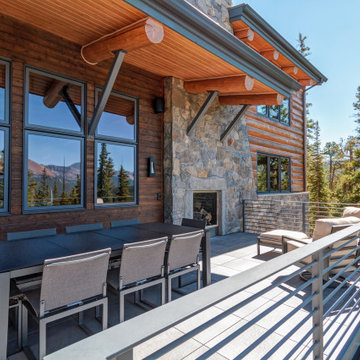 Breckenridge Contemporary Log Cabin