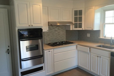 Kitchen - contemporary kitchen idea in New York