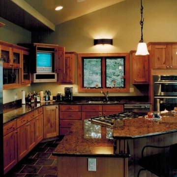 Montana Rustic Kitchen