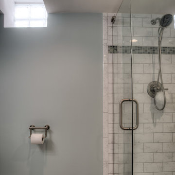 Bright Traditional Kitchen and Bathroom Remodel
