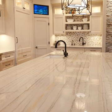 Warm Transitional Kitchen - SC