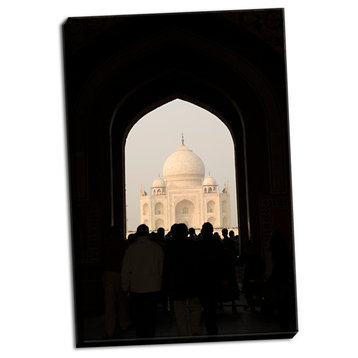 Fine Art Photograph, Taj Mahal II, Hand-Stretched Canvas