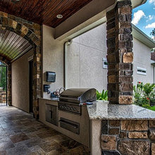outdoor living space