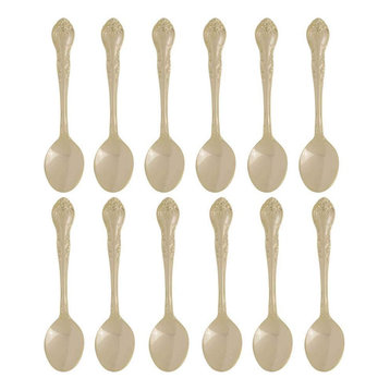 Hic Spoon Demi Gold Plated Traditional 12-Piece Set