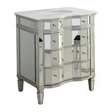 vanity with sink