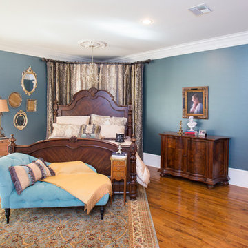 Blue Traditional Bedroom