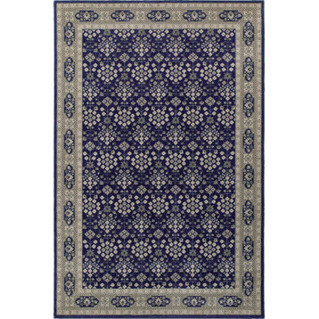 Oriental Weavers Richmond 119B 1'10"x3' Navy/Gray Rug