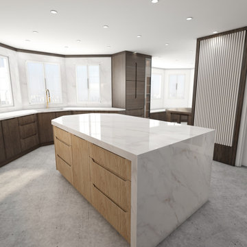 Modern Kitchen Project - Custom Made Kitchen