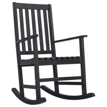Stowen Rocking Chair, Dark Slate Gray