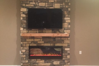 Fire place addition