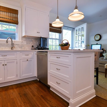 Traditional Kitchen tucked in a small space
