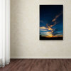 Kurt Shaffer 'Clouds Make the Sunset Awesome' Canvas Art, 47"x30"