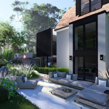 LARGE GARDEN IN LEVELS, HERTFORDSHIRE