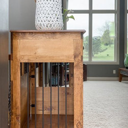 Large Double Kennel with Drawers - Dog Kennels And Crates