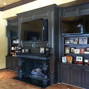 Cabinet Modification- Free Hang Large TV