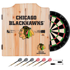 Budweiser Clydesdale Trademark Global Bristle Dartboard And Cabinet Set  (Darts Included)