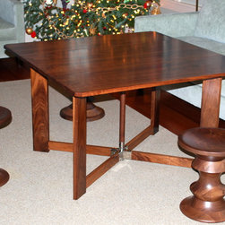 Chad Womack Design - Chareau Folding Tea Table - Side Tables And End Tables